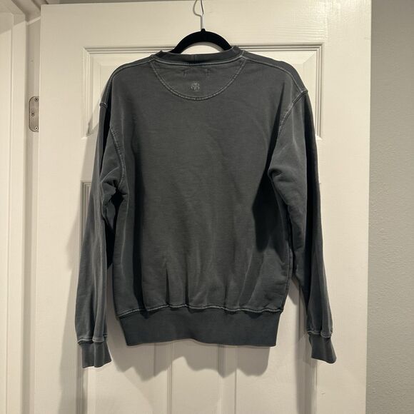 Anine Bing Sweatshirt Womens Small Gray City Love Long Sleeves *flaw* - Picture 7 of 9